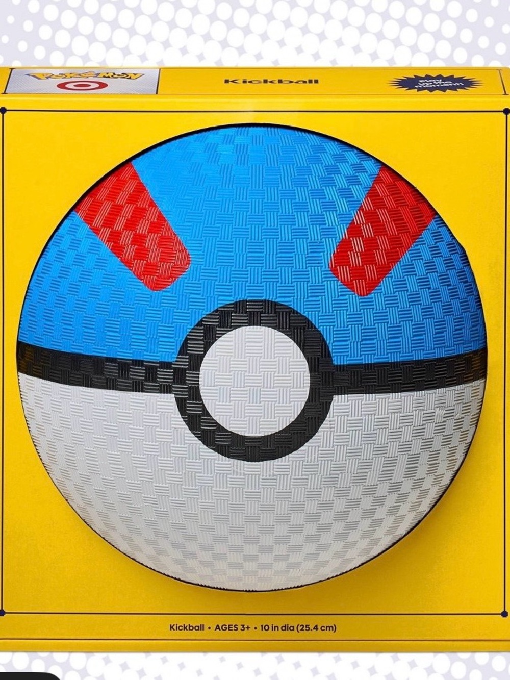 ⌛️expiring⌛️Great Ball Kickball - Pokémon x Target